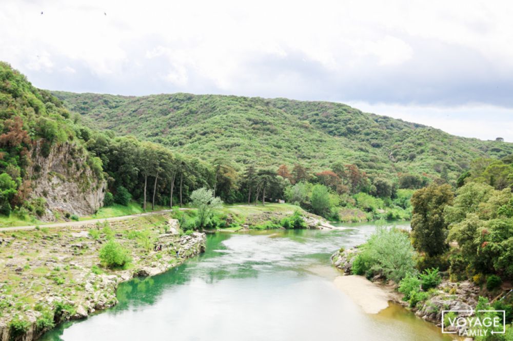 riviere gardon pont du gard à visiter avec enfants